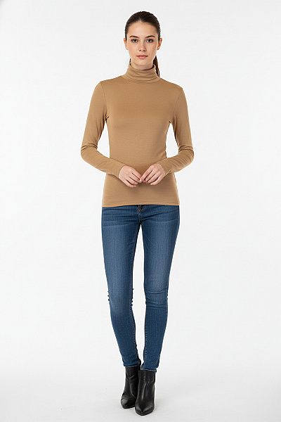 Dámské Tričko Béžový Second Hand Vel. XS