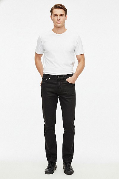 Pánské Kalhoty Rovné Černé Calvin Klein Second Hand Vel. 31/32