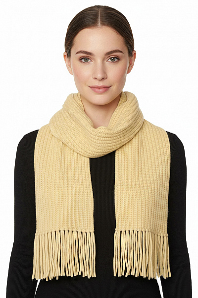 Šála Kašmírové Žluté FTC