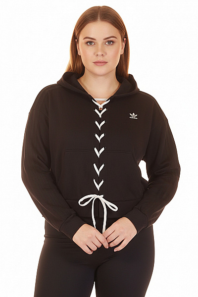 ADIDAS Dámská Mikina Rozepínací Černá