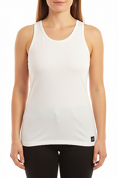 Ungaro Dámské Tílko Bílé Second Hand Vel. XL