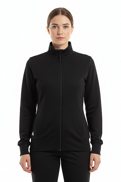 ADIDAS Dámská Mikina Černá Second Hand Vel. M