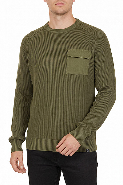 Marc O´Polo Pánský Pulovr Khaký Second Hand