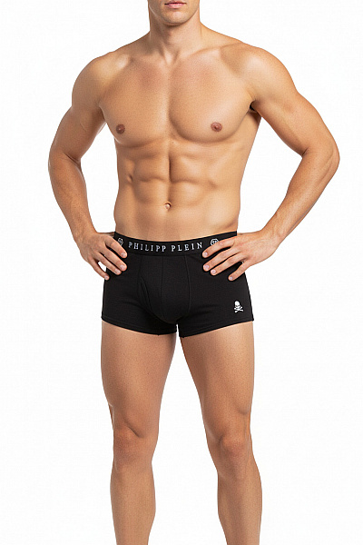 Pánské Spodní Prádlo Černé PHILLIP PLEIN Second Hand Vel. XXL