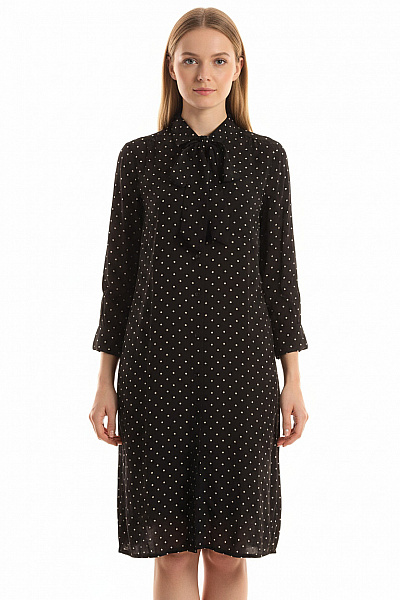 Seidensticker Šaty Černobílé Vel. 38