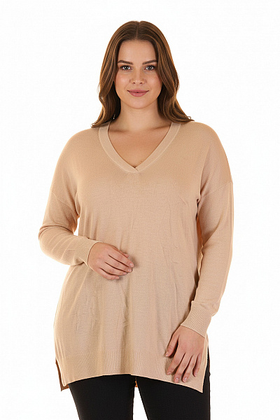 Dámský Svetr Béžový MARC AUREL Vel. 34