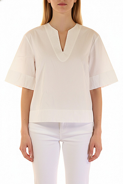  Halenka Jednobarevná Bílá ETERNA Second Hand Vel. 44