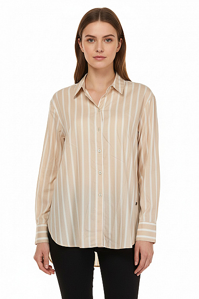 Vzorovaná Dámská Košile Barevná Bogner Vel. 34+