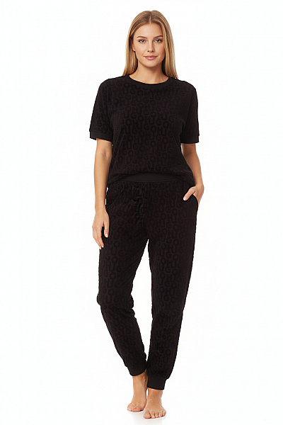 Hugo Boss Dámské Tepláky Černé