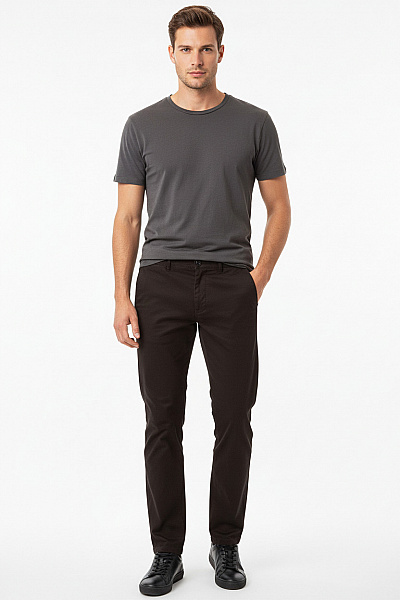 Hugo Boss Pánské Chino Kalhoty Černé Second Hand Vel. 33/32