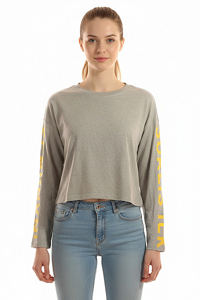 Jednoduché Dámské Tričko Šedé Marc O´Polo Vel. XS