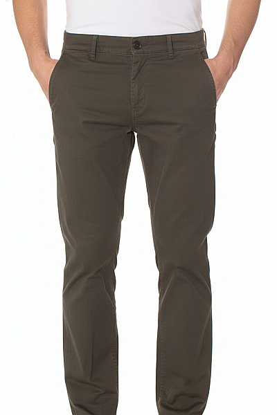 Hugo Boss Pánské Chino Kalhoty Zelené Second Hand Vel. 33/32