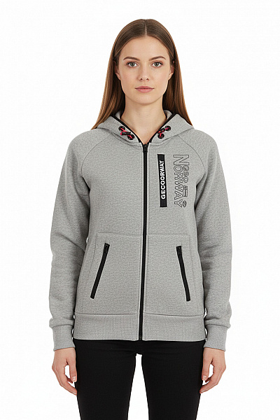 Dámská Mikina Šedá Geographical Norway Vel. S