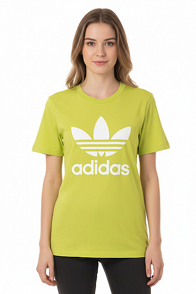 ADIDAS Dámské Tričko Zelené Second Hand Vel. S