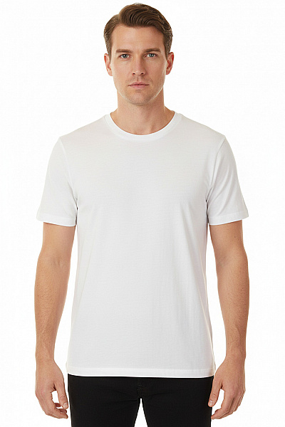 Hugo Boss Pánské Tričko Bílé Vel. M