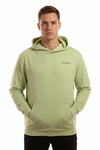 Pánská Mikina Bez Zapínání Zelená Second Hand Vel. L