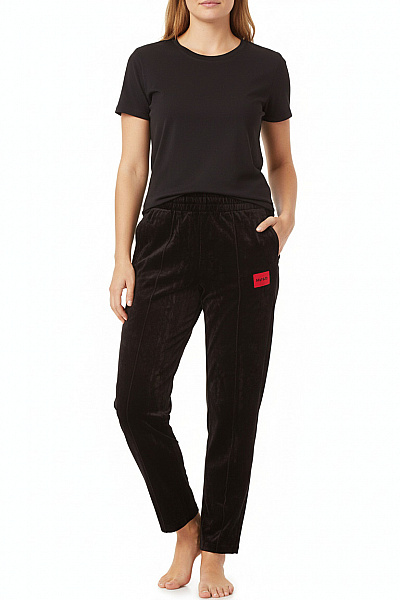 Hugo Boss Dámské Tepláky Černé Second Hand Vel. L