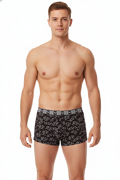 VERSACE Pánské Prádlo Černé