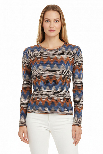 MISSONI Dámské Tričko Barevné Second Hand Vel. M