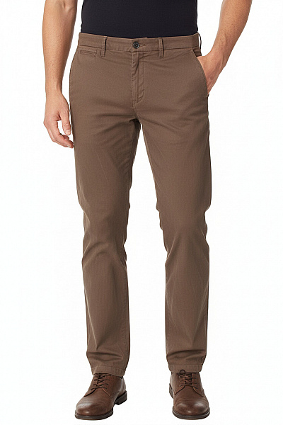 Pánské Kalhoty Hnědé BALDESSARINI Second Hand Vel. 33/34