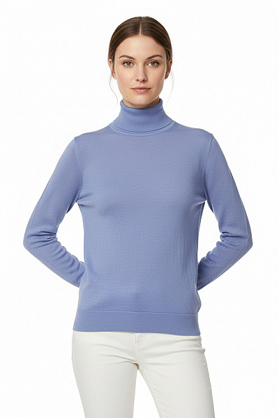 Dámský Svetr Modrý Vel. 36