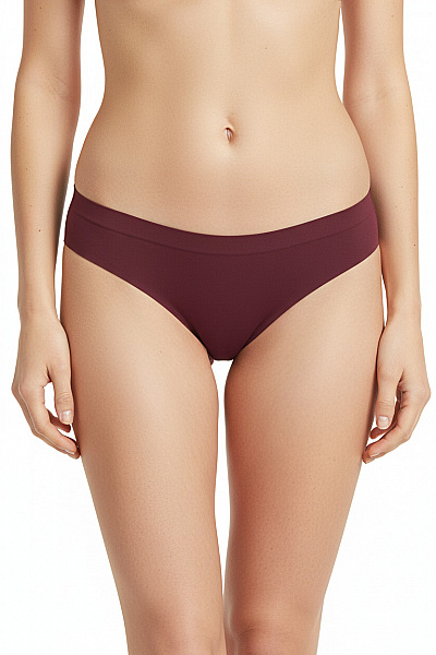 Hunkemoller  Kalhotky Bavlněné Vínová