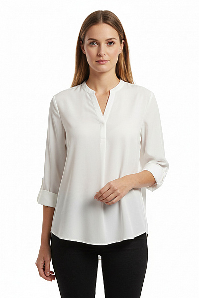  Halenka Jednobarevná Bílá S.OLIVER Vel. 44