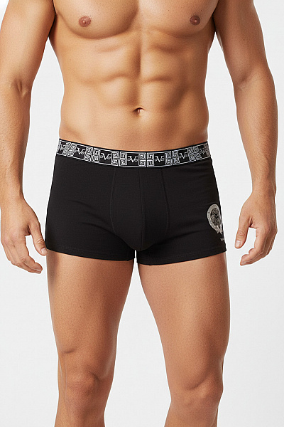 VERSACE Pánské Prádlo Černé Vel. XL