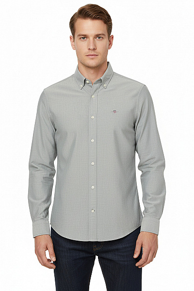 Pánská Košile Zelená GANT Vel. M