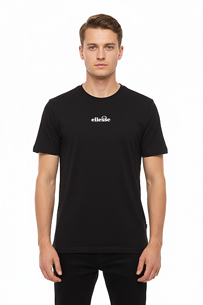 Jednoduché Pánské Tričko Černé Ellesse Vel. L