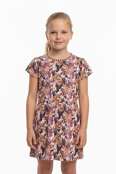 Dívčí Šaty Barevná Dirkje