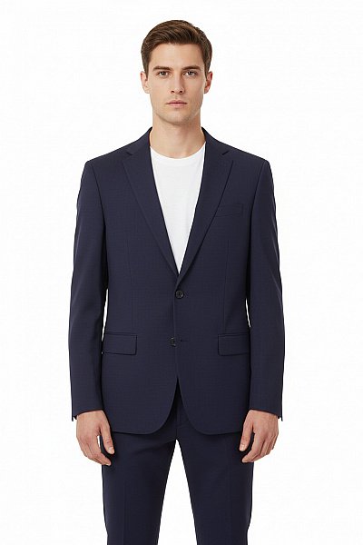 Pánské Sako Modré Vel. 50