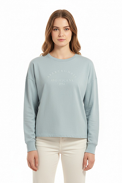 Abercrombie&Fitch Dámské Tričko Modré Vel. M