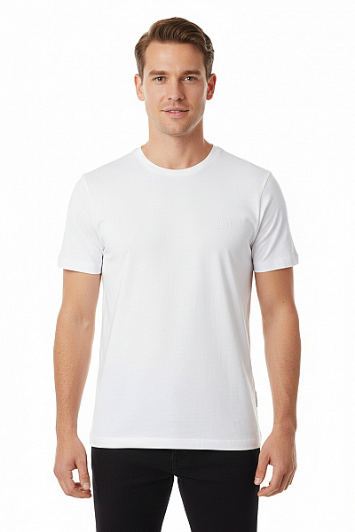 Pánské Tričko Bílé Hugo Boss Vel. M