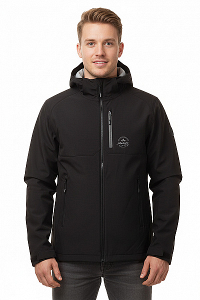 MALOJA Pánská Bunda Černá Vel. S
