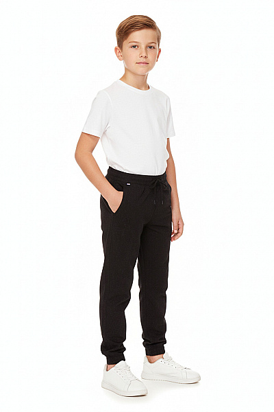 JACK & JONES Chlapecké Kalhoty Černé