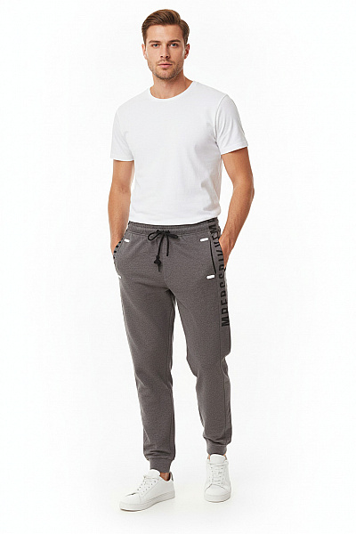 BIKKEMBERGS Pánské Kalhoty Šedé Vel. M