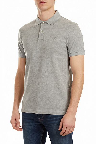 Pánské Tričko Šedé HACKETT Vel. S