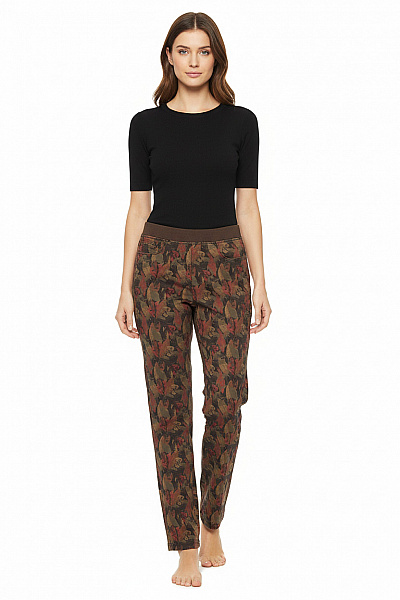 BRAX Dámské Kalhoty Hnědé Second Hand Vel. 36