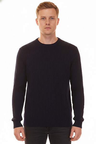 Pánský Pulovr Modrý SELECTED Vel. M