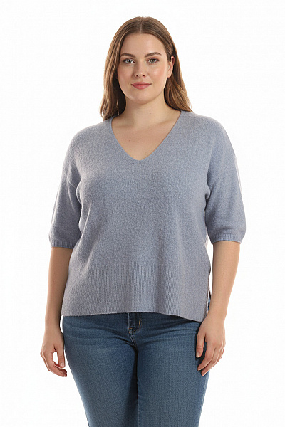 Dámský Svetr Modrý Vel. 40