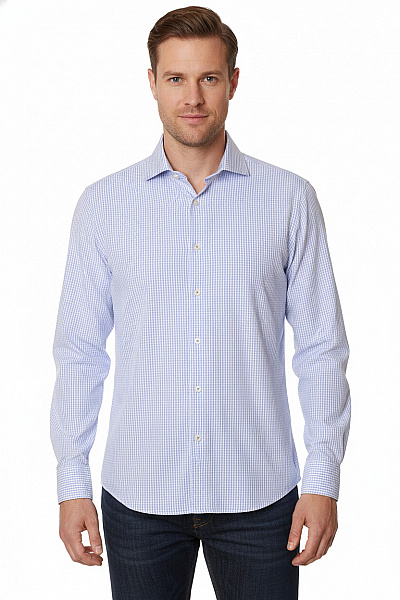 Pánská Košile Modrá Van Laack Vel. 39