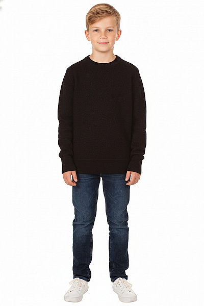 Chlapecký Svetr Merino Černé Vel. L
