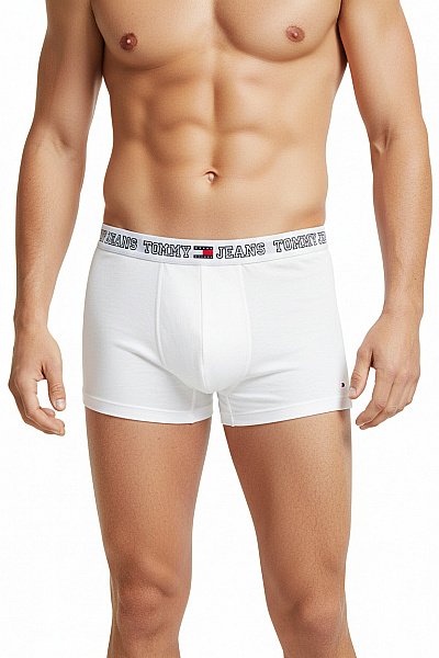 TOMMY HILFIGER Pánské Prádlo Bílé Outlet Vel. L