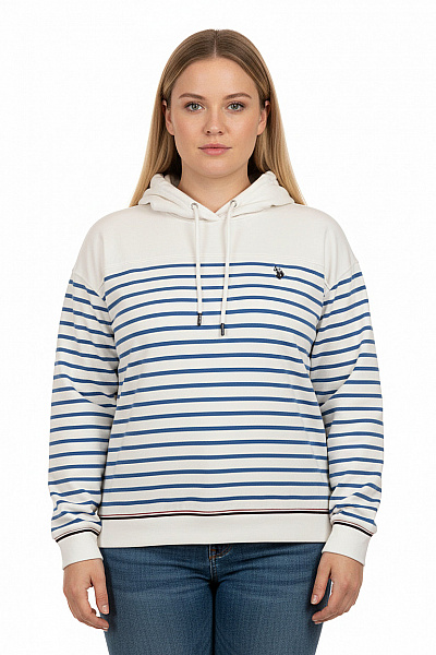 U.S.POLO ASSN. Dámská Mikina Bez Zapínání Barevná Vel. XXL