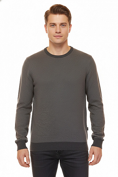 Pánský Svetr Vlněný Šedý Ralph Lauren Vel. L