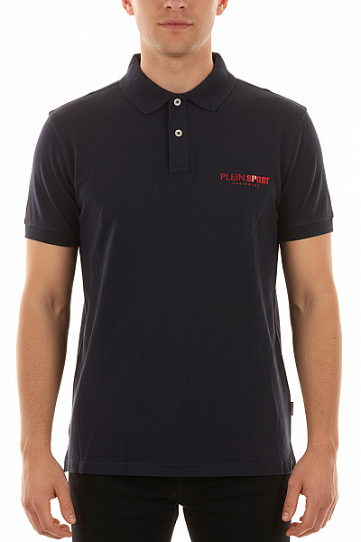 PLEIN SPORT Pánské Tričko Modré Second Hand Vel. L