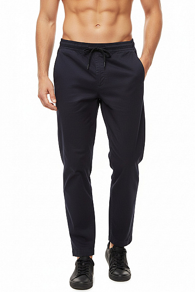 Pánské Kalhoty Rovné Modré Hugo Boss Vel. 48