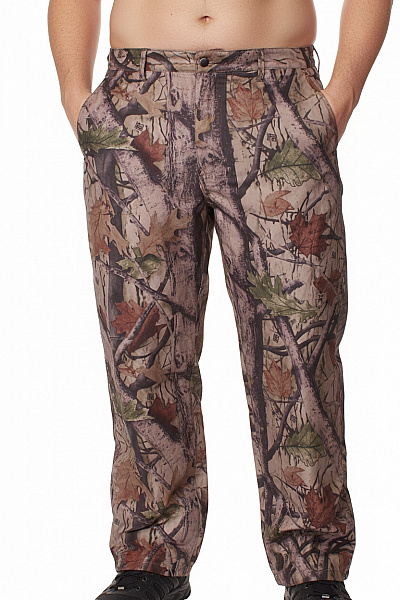 Pánské Kalhoty Rovné Barevné Second hand Vel. XXXL