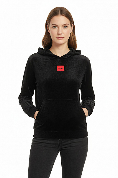 Dámská Mikina Bez Zapínání Černá Hugo Boss Vel. L